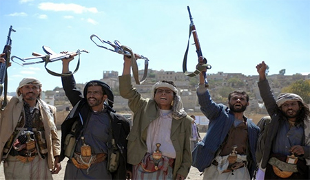 combatientes tribales en Nayran Combatiente tribales conquistan bases saudíes en la frontera con Yemen